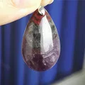 Подлинная Фиолетовый Натуральный Auralite 23 Браслеты для женщин леди стрейч прямоугольная бусина наручные часы, окрашенные Кристаллами Браслет
