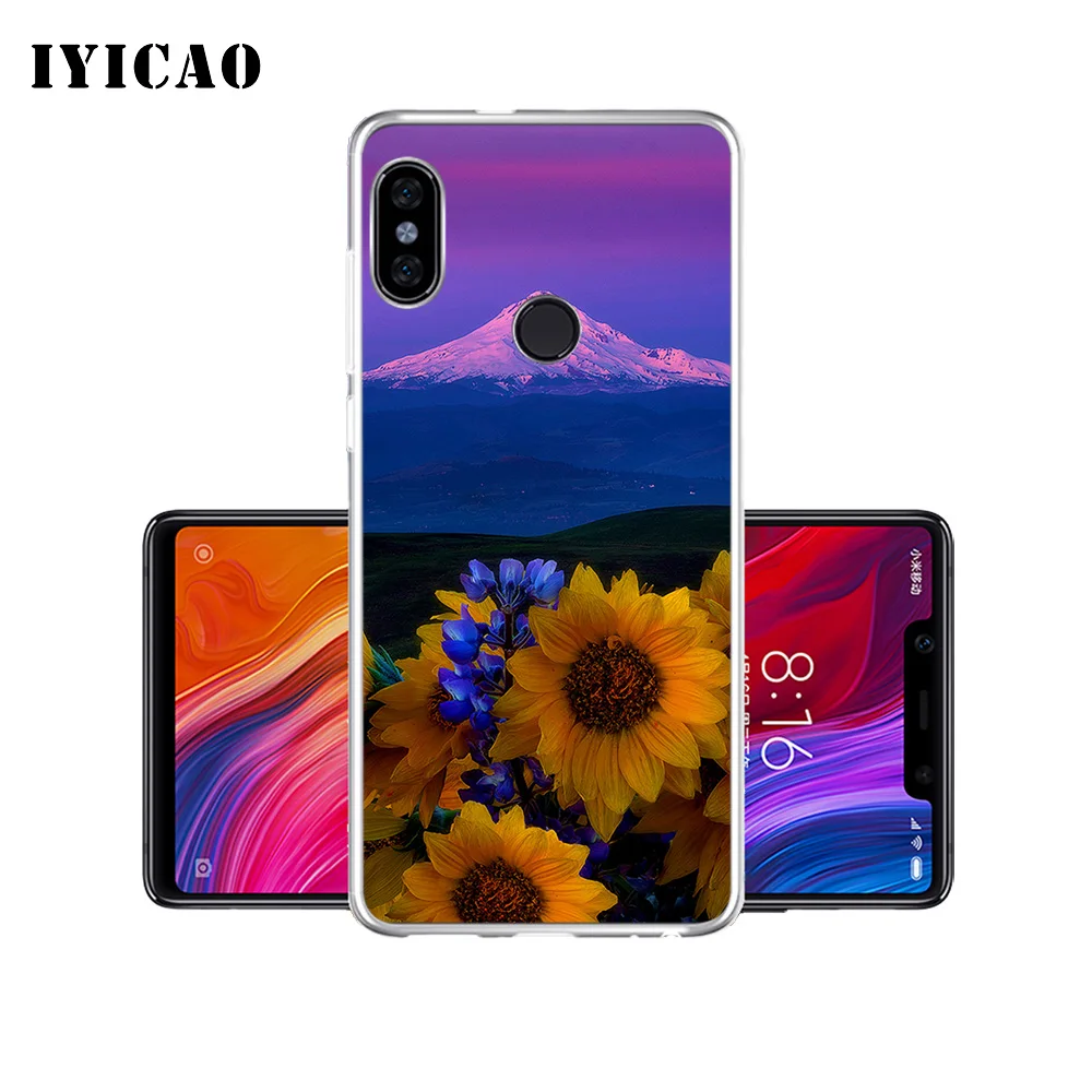 IYICAO летний Мягкий силиконовый чехол для телефона Xiaomi Mi 9 8 SE 6 A1 A2 Lite F1 MIX2S