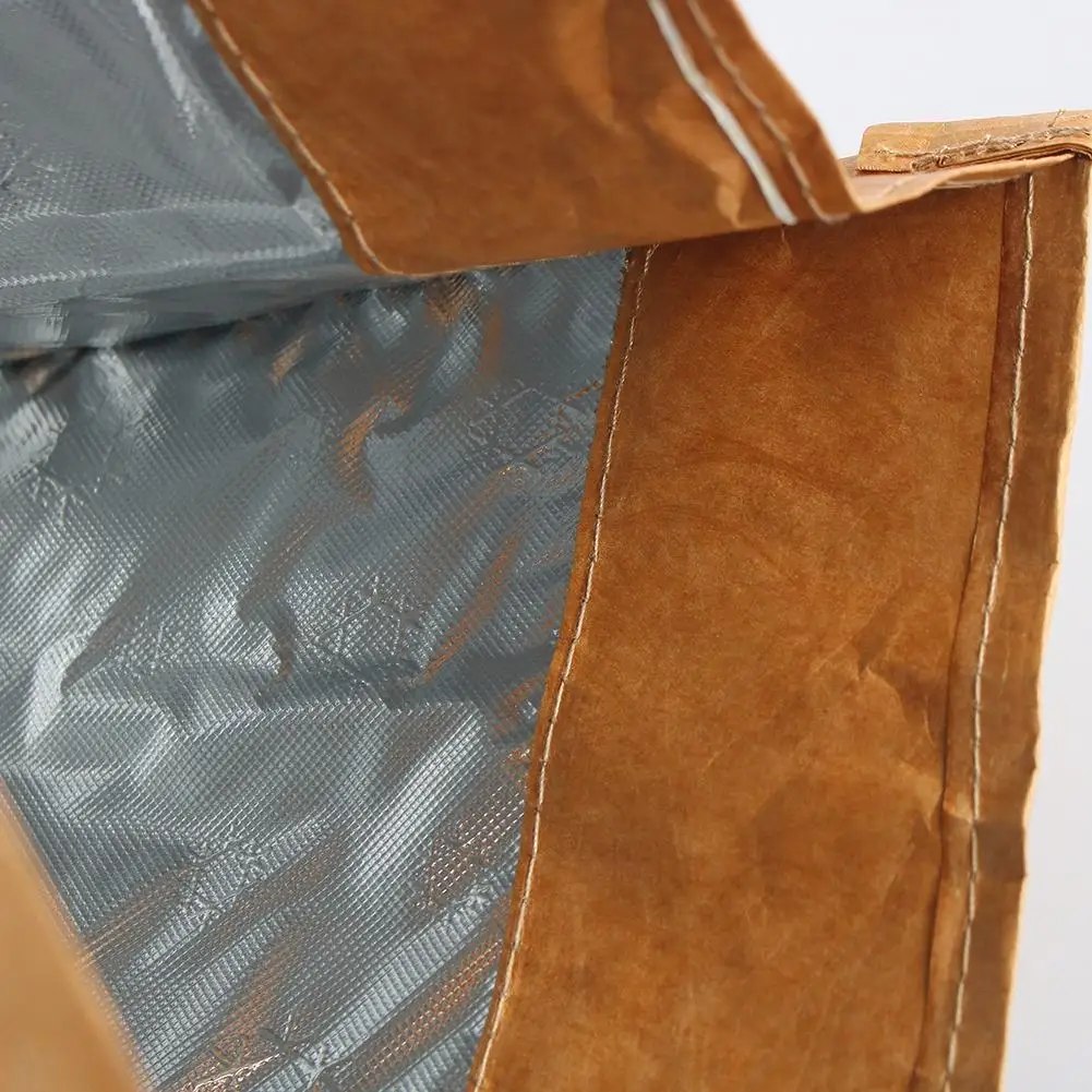 

Organizer Reusable Paper Cooler Lunch Bag Durable And Leak Proof Lunch Sack For Office And School Produce Bag