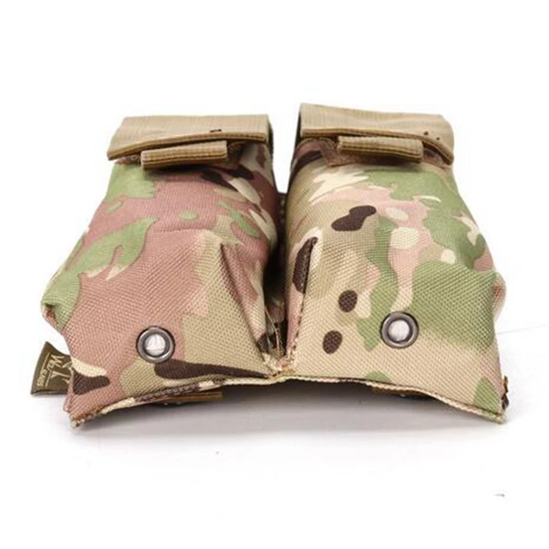 Тактический страйкбол P90 Molle двойной подсумок Открытый Военная утилита охотничья сумка UMP дампа падения маг мешок
