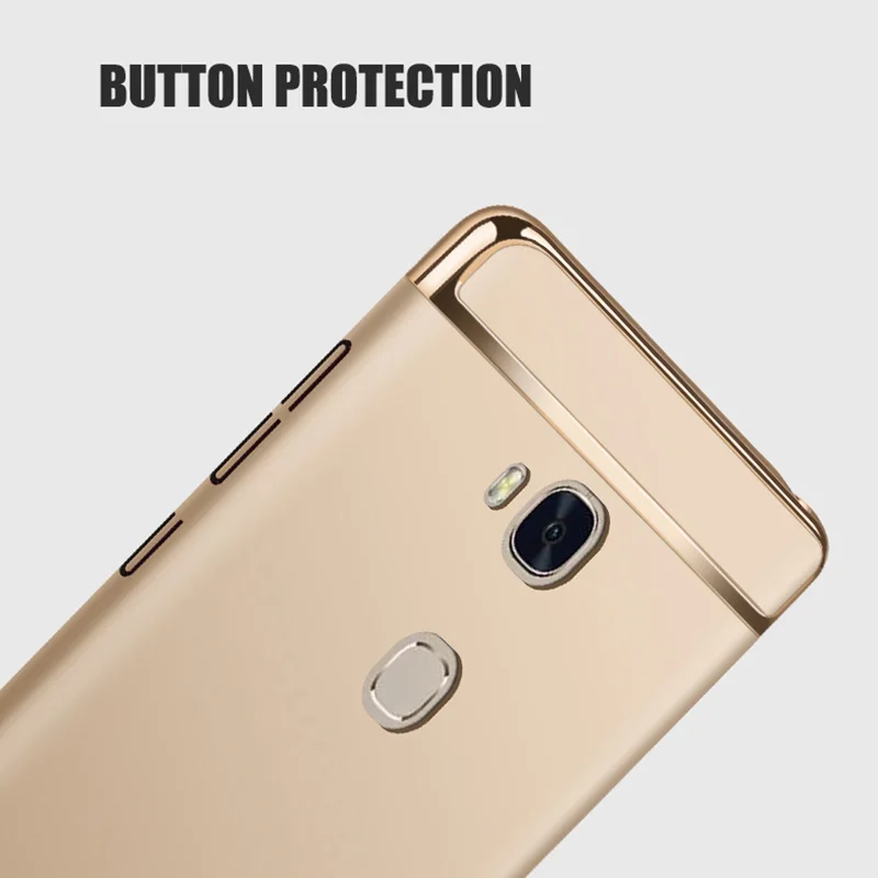 Жесткий чехол для huawei Honor 5X Полная защита корпус матовая задняя крышка бампер