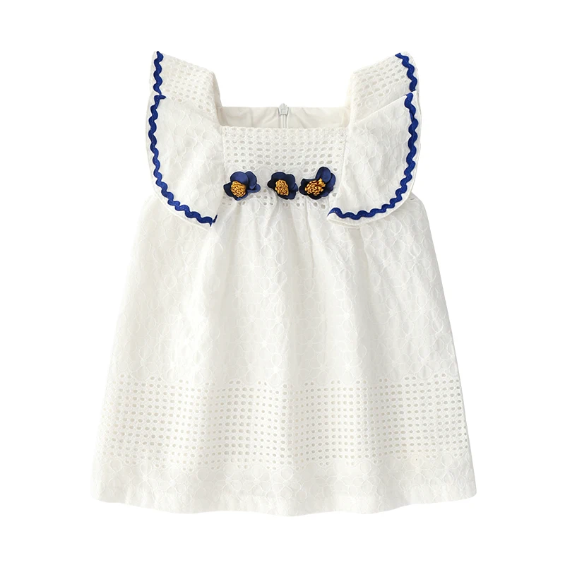 Новое летнее элегантное белое высококачественное Открытое платье майка для