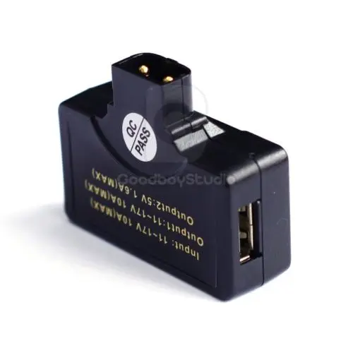 Rolux D-Tap/P-Tap к usb-переходник для sony V-mount V-фиксированный аккумулятор | Электроника