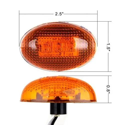 Боковой габаритный фонарь Keyecu 12 В IP65 для Ford F250 F350 F450 супермощный 2 шт. стильный