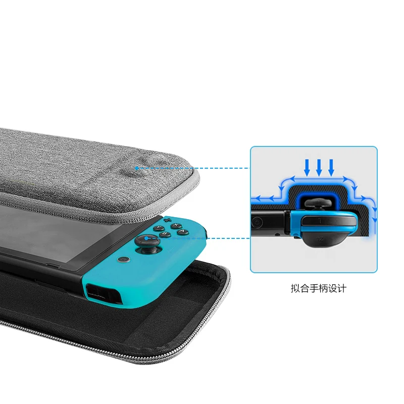 Жесткая Сумка для хранения Nintendo Switch Дорожный Чехол переноски чехол консоли Nintendos