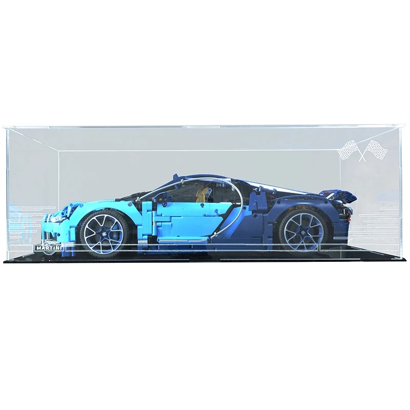 Лего Дисплей Чехол Коробка для lego technic Bugatti Chiron 42083 строительный блок модели decool 3368