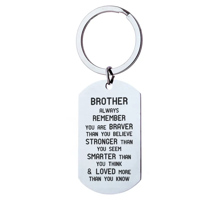 Brother/Sister брелок Remeber вы смелые подарки на день рождения Большой братец подарок для