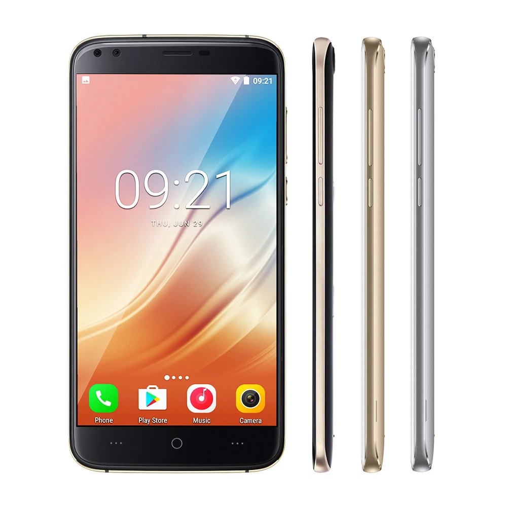 DOOGEE X30 Quad Камера 2x8 0 Мп + 2x5 Android 7 мобильный телефон 3360 мАч 5 ''HD MTK6580A 4 ядра 2 Гб