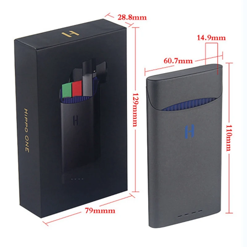 Latest Universal Compatible Charger For JUUL Electronic Cigarette 1500mAh 8 Times Charging For Your JUUL Each Time