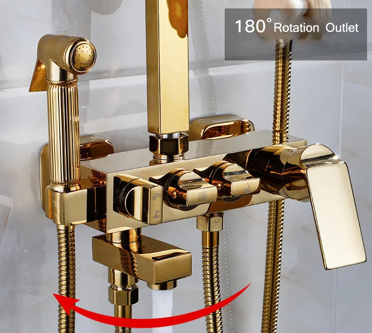 Смеситель для душа ванной комнаты из латуни высокого качества|Душевая система| |
