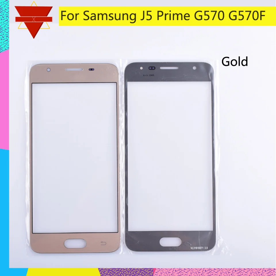 Экран для Samsung Galaxy J5 Prime G570 G570F внешняя стеклянная крышка/передняя линза передняя