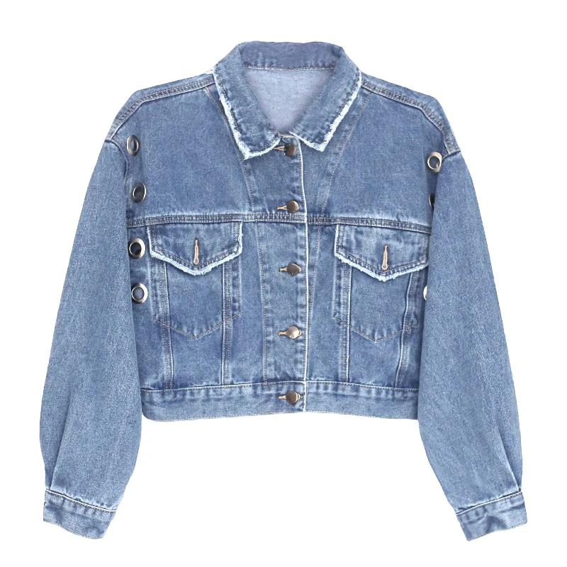 Фото 2018 Women Basic Short Denim Jacket Girls Coat Jackets Ladies Loose Outerwear Harajuku Coats Boyfriend Plus Size Clothes A795 Женская 2018 Women Basic Short Denim Jacket Girls Coat Jackets Ladies Loose Outerwear Harajuku Coats Boyfriend Plus Size Clothes A795 Женская