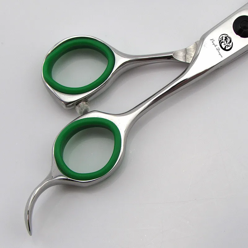 Purple Dragon 6 inch Hair Scissors Professional No Trace Barber Shear Ultra-small Thining Rate 10% Stainless Steel Haircut | Красота и