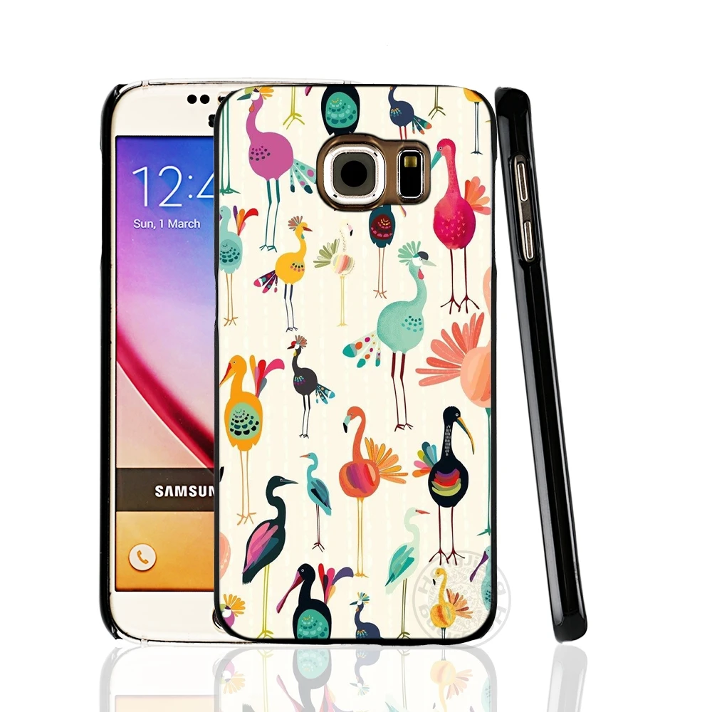 HAMEINUO Чехол для мобильного телефона с изображением губ фламинго Samsung Galaxy S7 edge PLUS S8