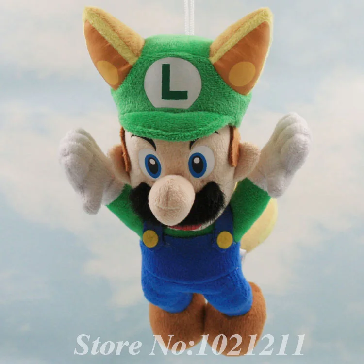Raccoon Tanooki Mario Kitsune Fox Luigi 