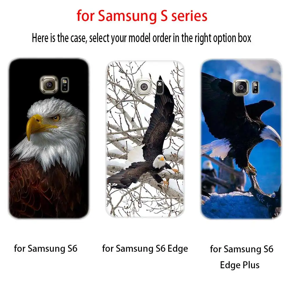 Мягкий силиконовый чехол для Samsung S30 S20 S11 S10 S9 S8 Plus lite 11e 10e Uitra S7Edge Орел на
