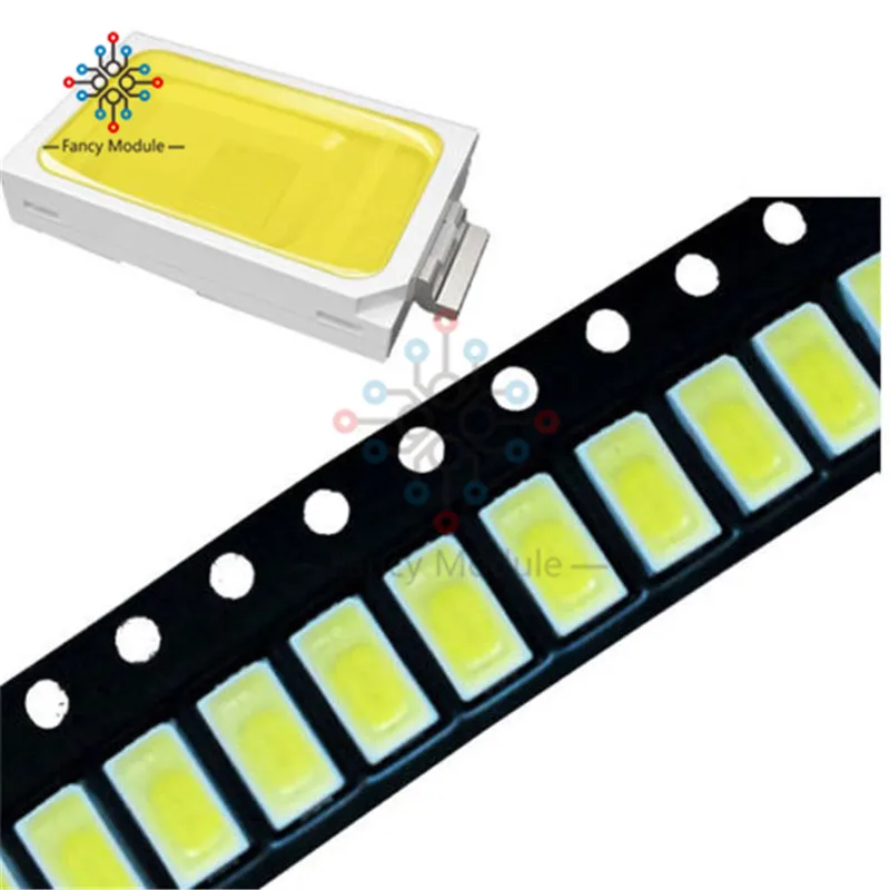 100 шт. SMD 5730 белый диод SMD5730 0 5 Вт светодиодный 5630 6000k 6500k супер яркий чип SMD5630 5730SMD 150mA