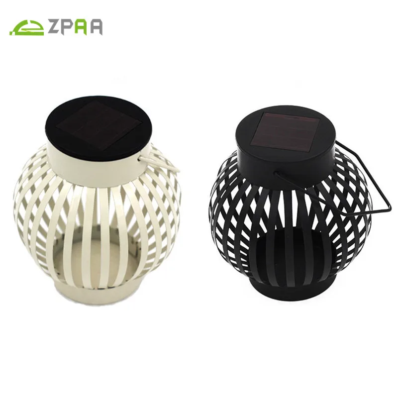 Zpaa открытый Портативный Солнечный ся Фонари Утюг Тыквы Праздник Хэллоуин фонари