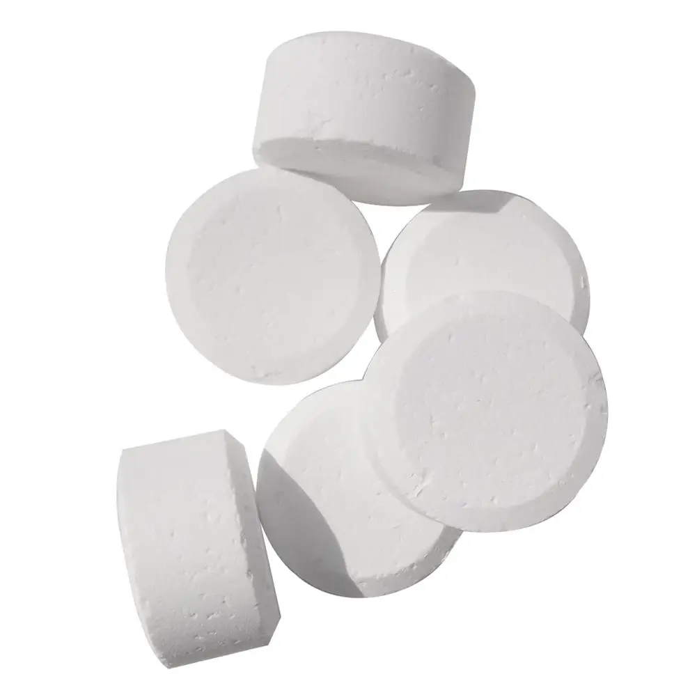 5Pcs/lot Pool Cleaning Effervescent Chlorine Tablets Cage Disinfectant Swimming Clarifier disinfection tablets Clean supply | Спорт и