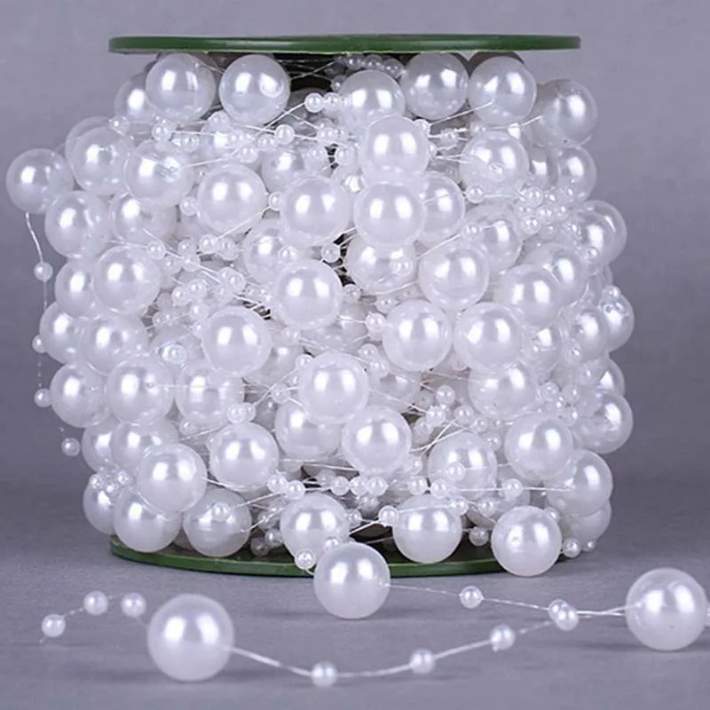 60 метров/рулон искусственные бусины из жемчуга|Украшения своими руками для