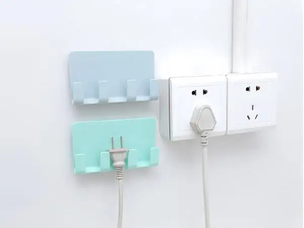 Подставка для зарядки телефона 1 шт. настенный держатель брелка бесшовный 4