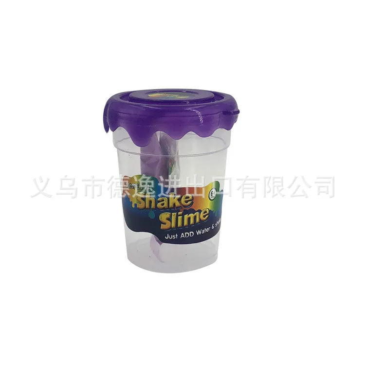 Блестки слизи консервированный встряхивание порошок Steme Ducational игрушки Diy Shake Slime