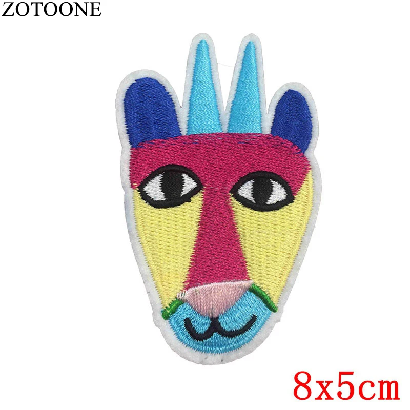 ZOTOONE патчи с надписью глаз для одежды сделай сам вышивка блестки флаг кролик