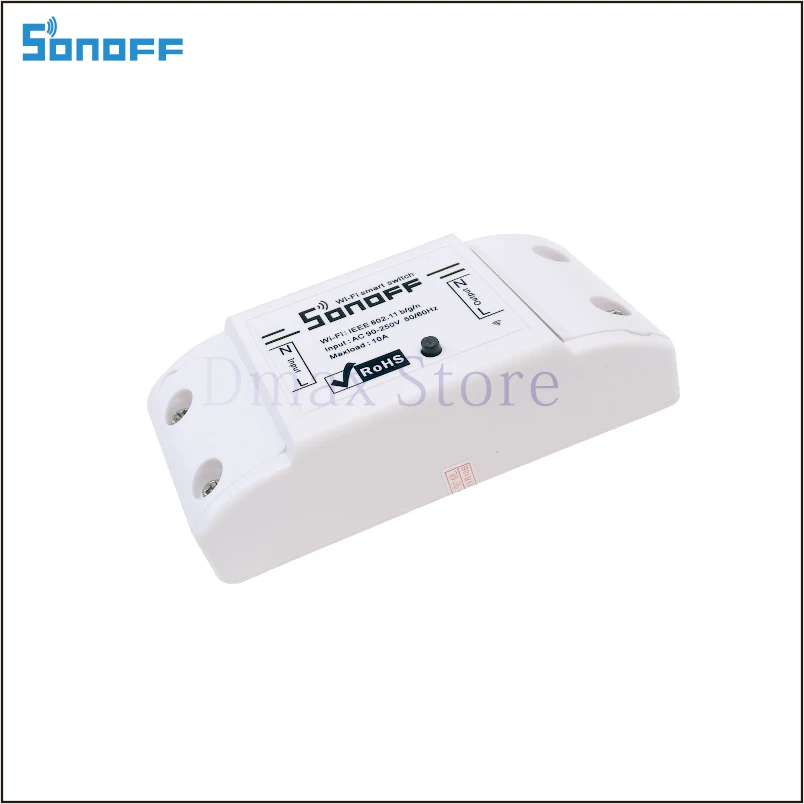 Sonoff умный Wifi переключатель diyбеспроводной пульт дистанционного управления Переключатель Domotica Wifi выключатель света Умный дом управление er работа с Alexa