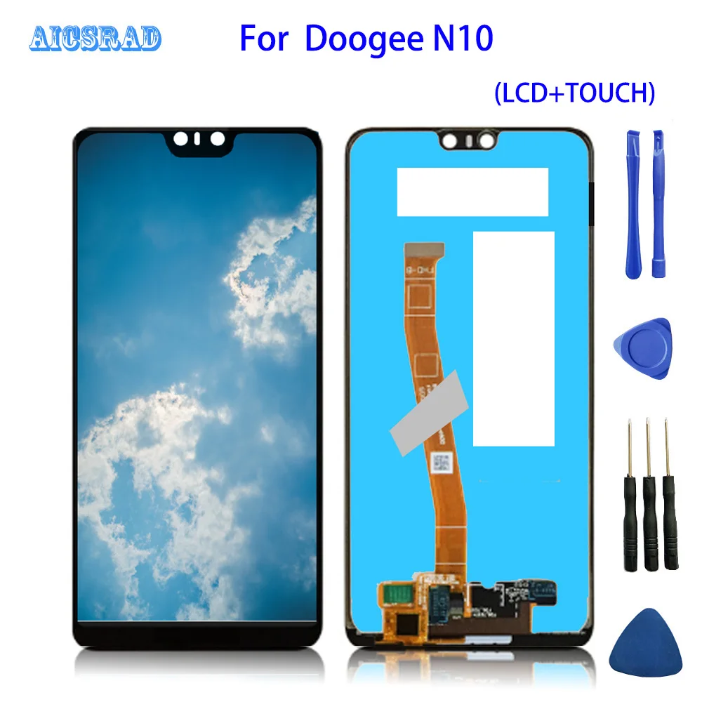 5 84 ''Для Doogee N10 Y7 ЖК дисплей и кодирующий преобразователь сенсорного экрана в