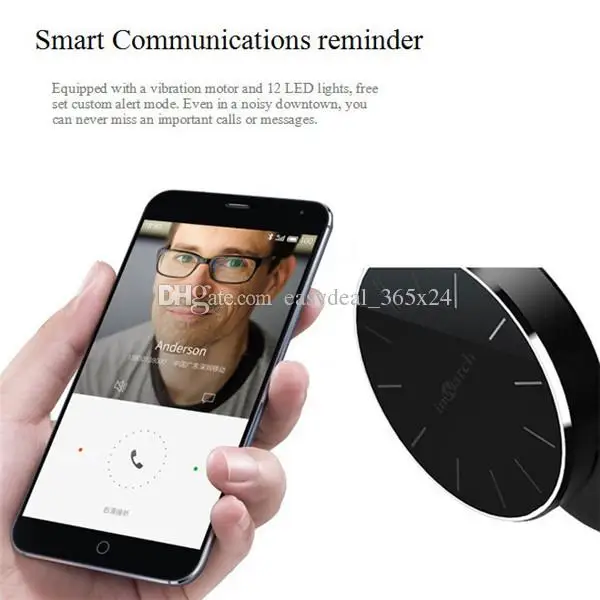 New 2015 Bluetooth Smartwatch inWatch Pi for Android Phones Meizu Smart Watch Phone Reminder Sleep Tracking Cell S | Электроника
