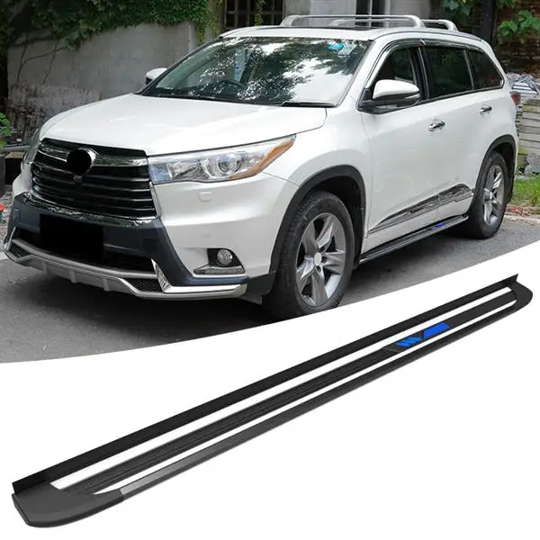 Беговая доска подходит для Toyota Highlander Kluger 2014 2020 боковая ступенчатая Nerf Bar Высокое