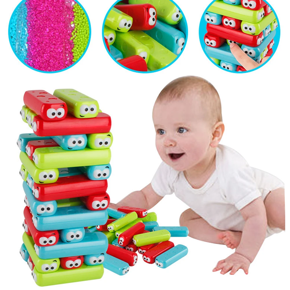 

Baby Toys 30pcs Kids Stack Model Building Block Toy For Children Educational Board Game Developmental Educational Toys