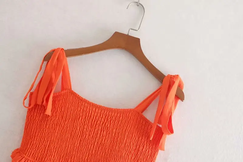 агаровое кружево платье на бретельках Женские Эластичные оборки миди vestidos