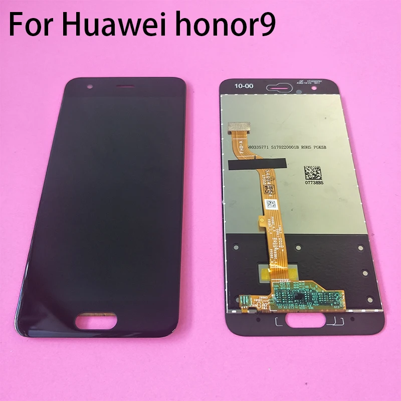100% Протестировано для Huawei Honor 9 STF L09 AL10 AL00 ЖК дисплей + кодирующий преобразователь