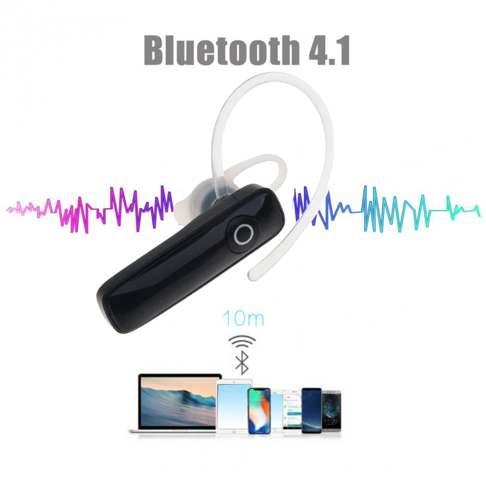 Беспроводная Bluetooth стереогарнитура Kebidu V4.0 наушники гарнитура Универсальная M165