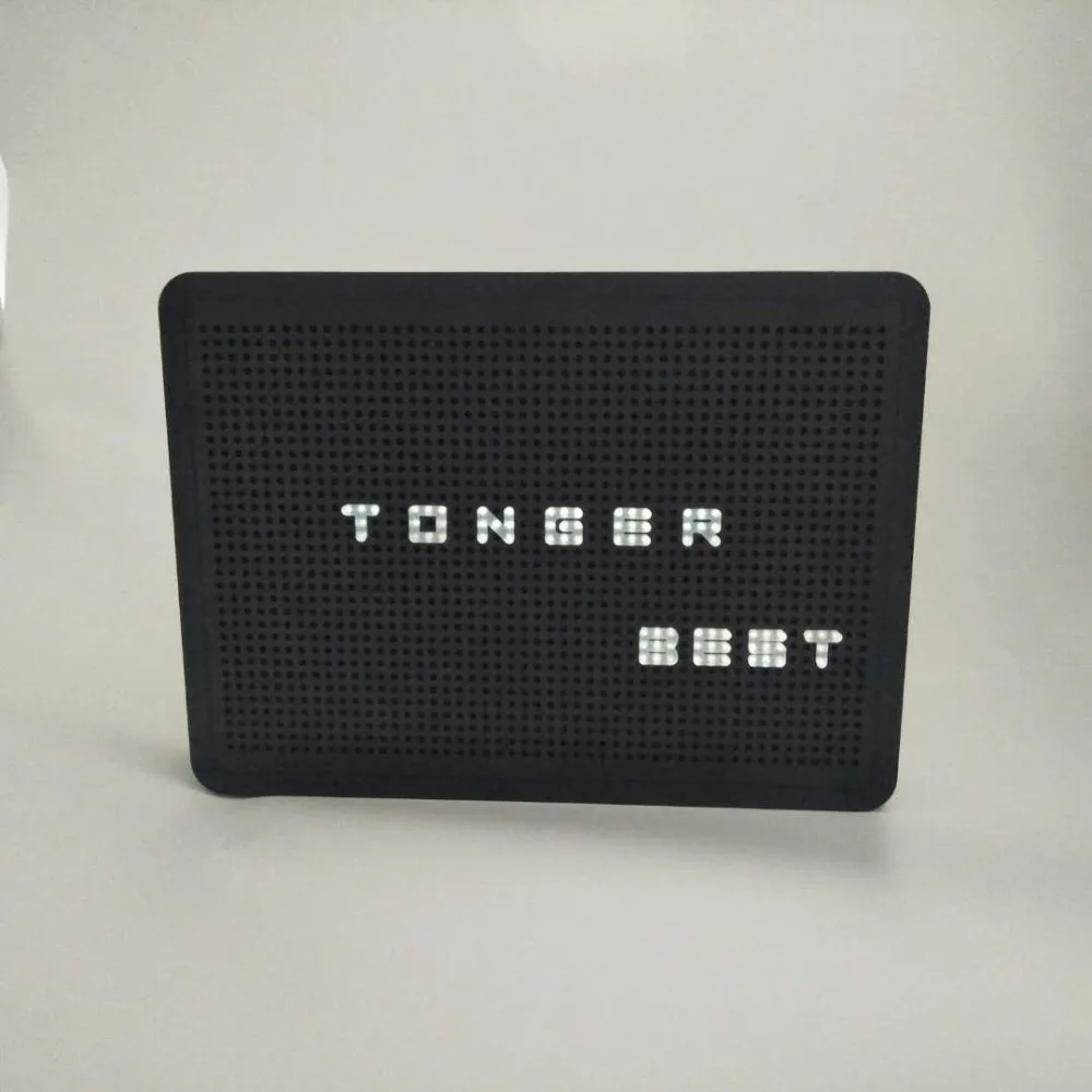 TONGER 2019 настольная световая коробка LED Puzzle DIY светящаяся Ночная лампа для дома