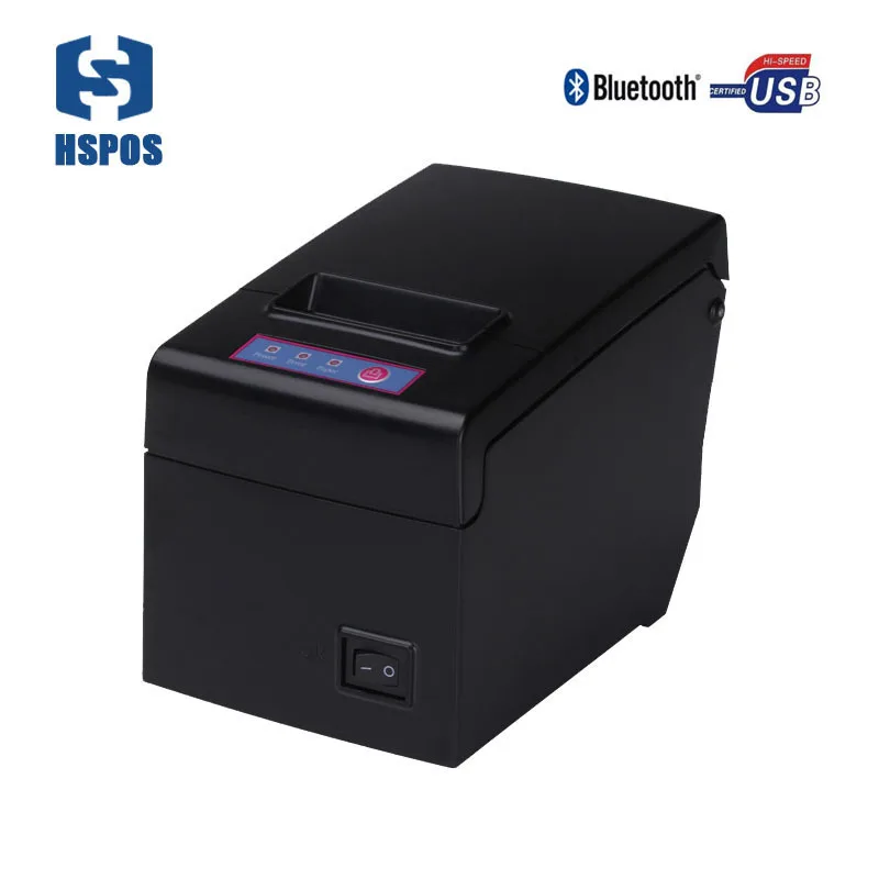 58 мм настольный Термопринтер для чеков с USB и Bluetooth Wi Fi интерфейс поддержка принта