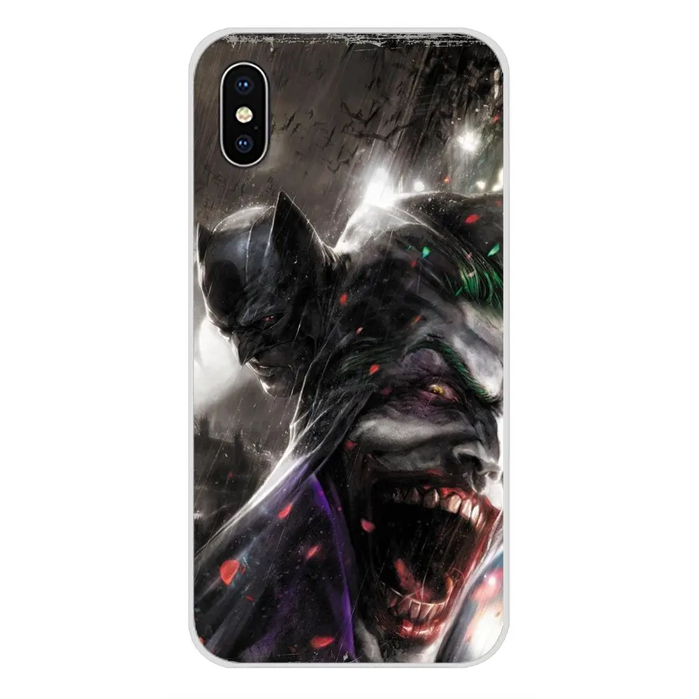 Marvel Batman joker для Motorola Moto X4 E4 E5 G5 G5S G6 Z Z2 Z3 G3 G2 C Play Plus Аксессуары чехлы телефонов |