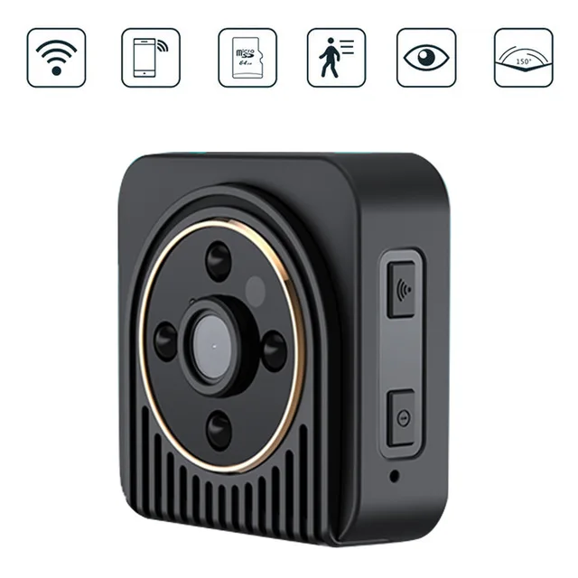 H5 HD 720P Мини камера Wifi IP тело DV беспроводная ночного видения микро цифровая