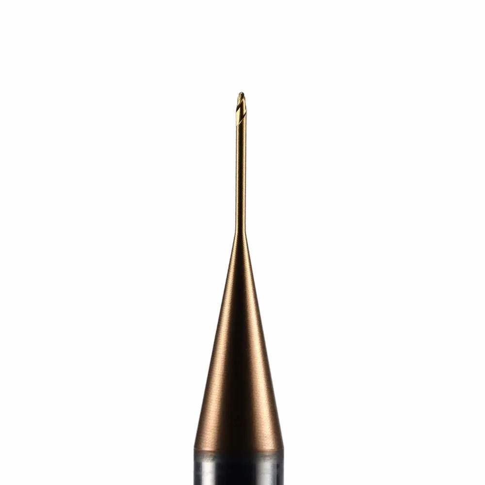 HMX-2BP R0.75-R2.5 твердосплавная Концевая мельница 2 флейта мяч нос длинный шеи cnc