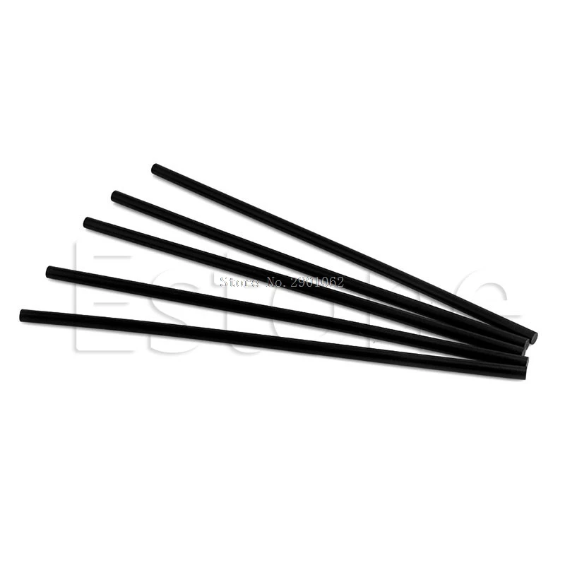 

5Pcs 7mm Black Melt Glue Stick For Electric Glue Gun Craft Repair -B119