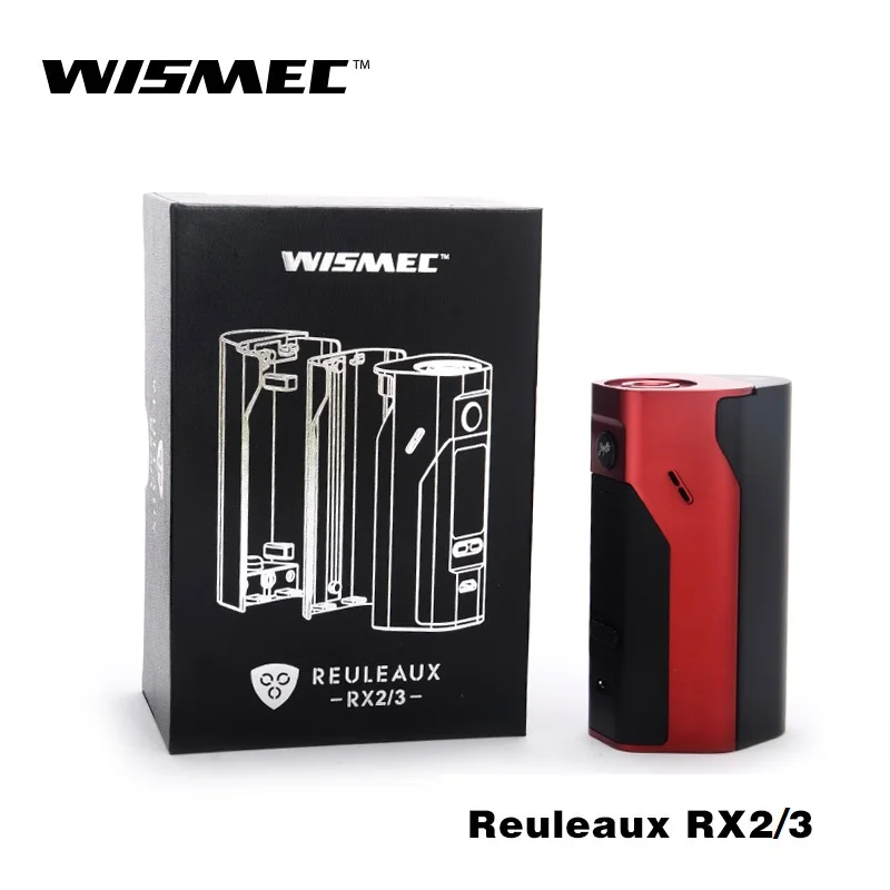 Оригинальный wismec reuleaux RX2/3 Box Mod обновленная RX200 мод двойная защита цепи 18650 коробка