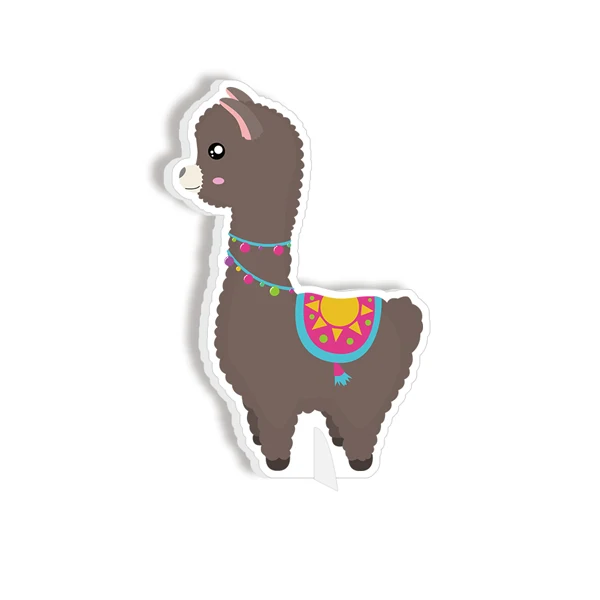Llama 3 Ламы тема вечерние украшения ламы кактус для стола для дня рождения украшения, товары для вечеринки ламы вечерние Декор - Цвет: Llama 3