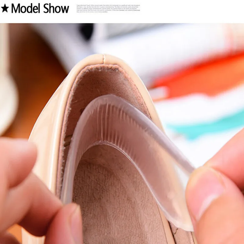 2 шт./пара мягкие стельки для обуви на высоком каблуке удобные силиконовые