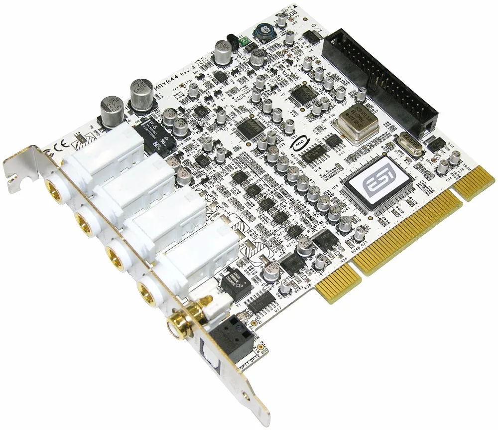 ESI Майя 44 PCI аудио Интерфейс высокое качество MAYA44 рабочего Встроенный караоке