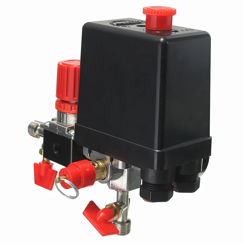 Новое поступление воздушный компрессор давление клапан переключатель коллектор