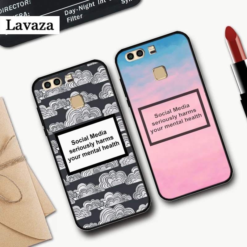 Силиконовый чехол harms you в социальных сетях для Huawei P8 Lite 2015 2017 P9 2016 Mimi P10 P20 Pro P Smart Z