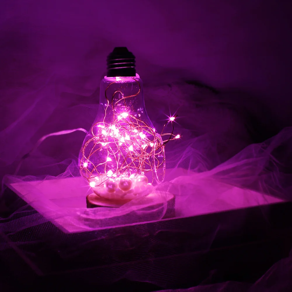 Magicnight 20 розовая микро светодиодная гирлянда на 7 футов Сверхтонкая медная