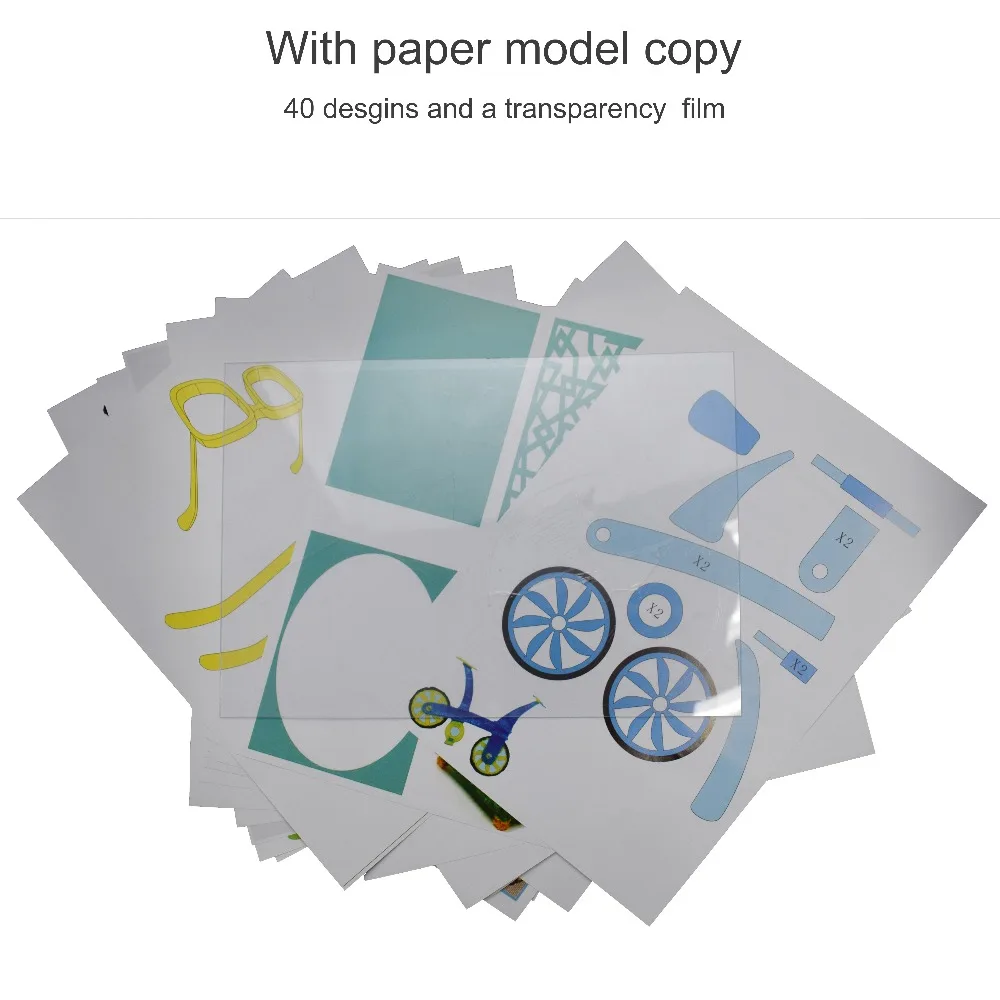 SL400 прозрачная 3d-ручка с обучающей моделью классный подарок для детей игрушечная