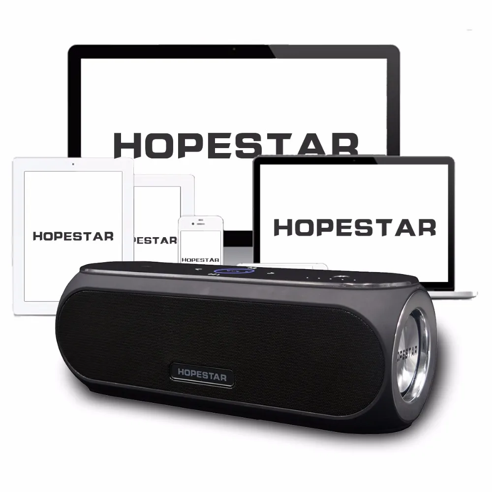 HOPESTAR H19 USB беспроводной Bluetooth портативный динамик водонепроницаемый